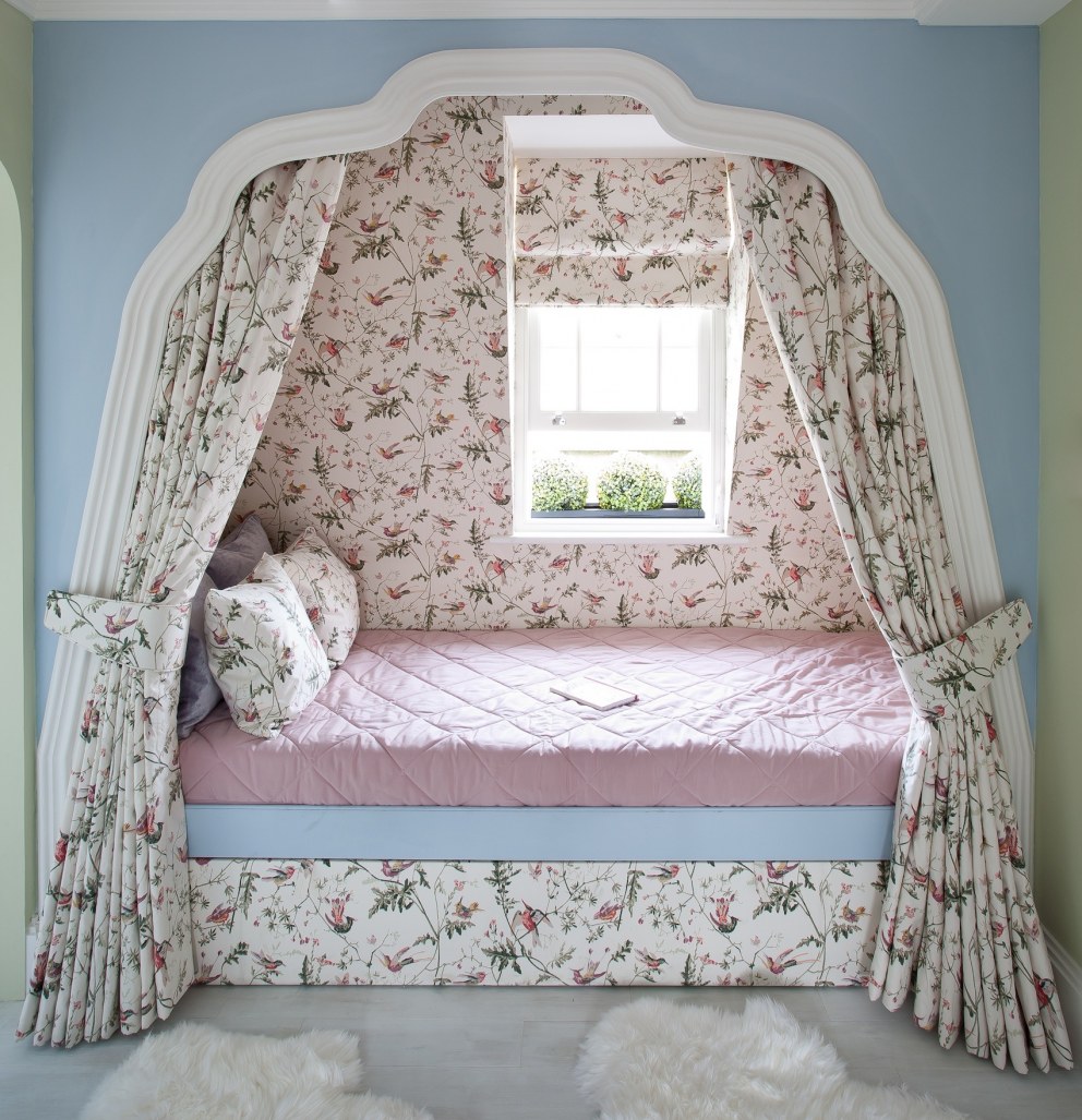 Child's bedroom suite, London | Bespoke bed | Interior Designers